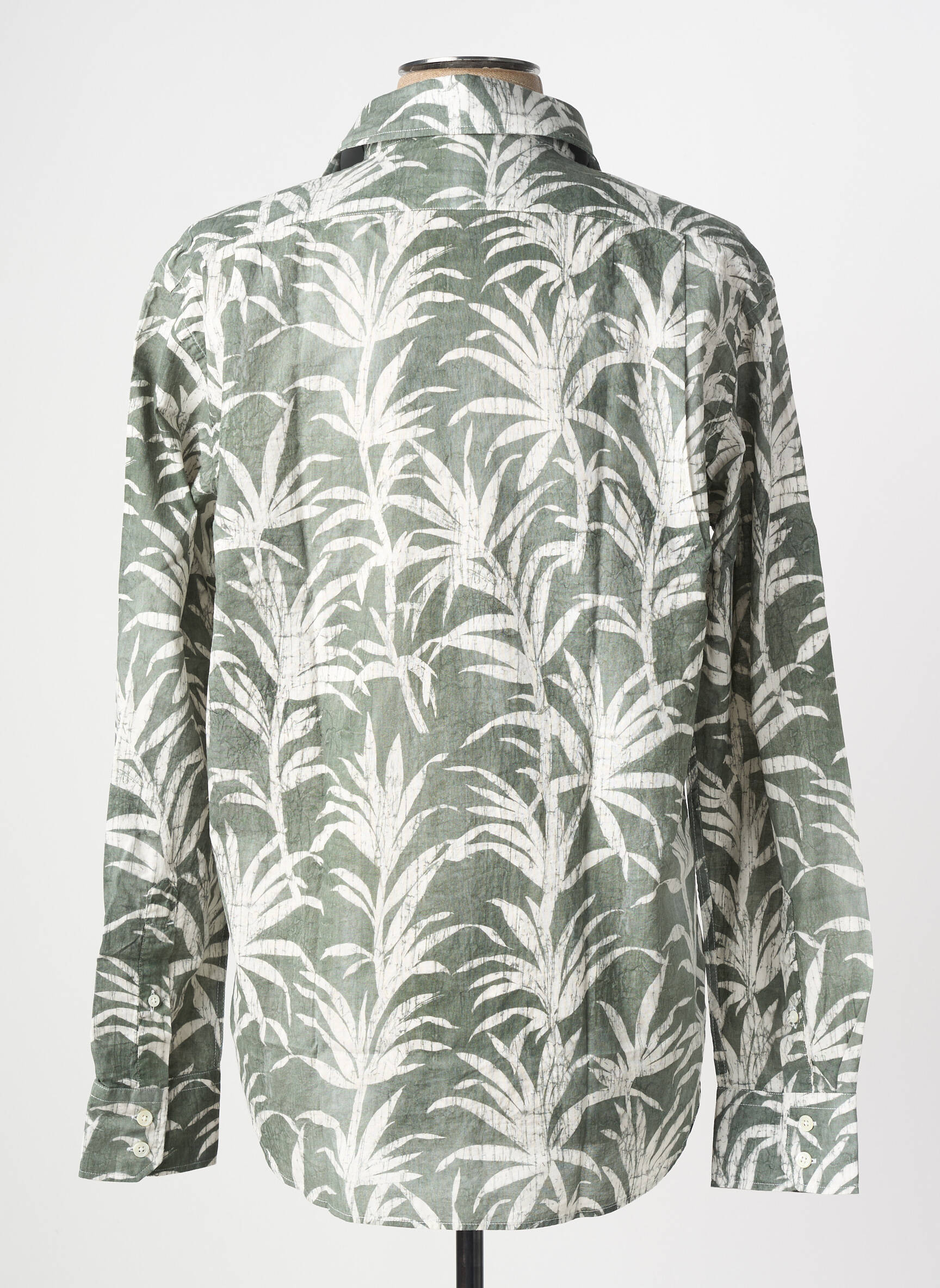 Chemise manches longues gris HARTFORD homme