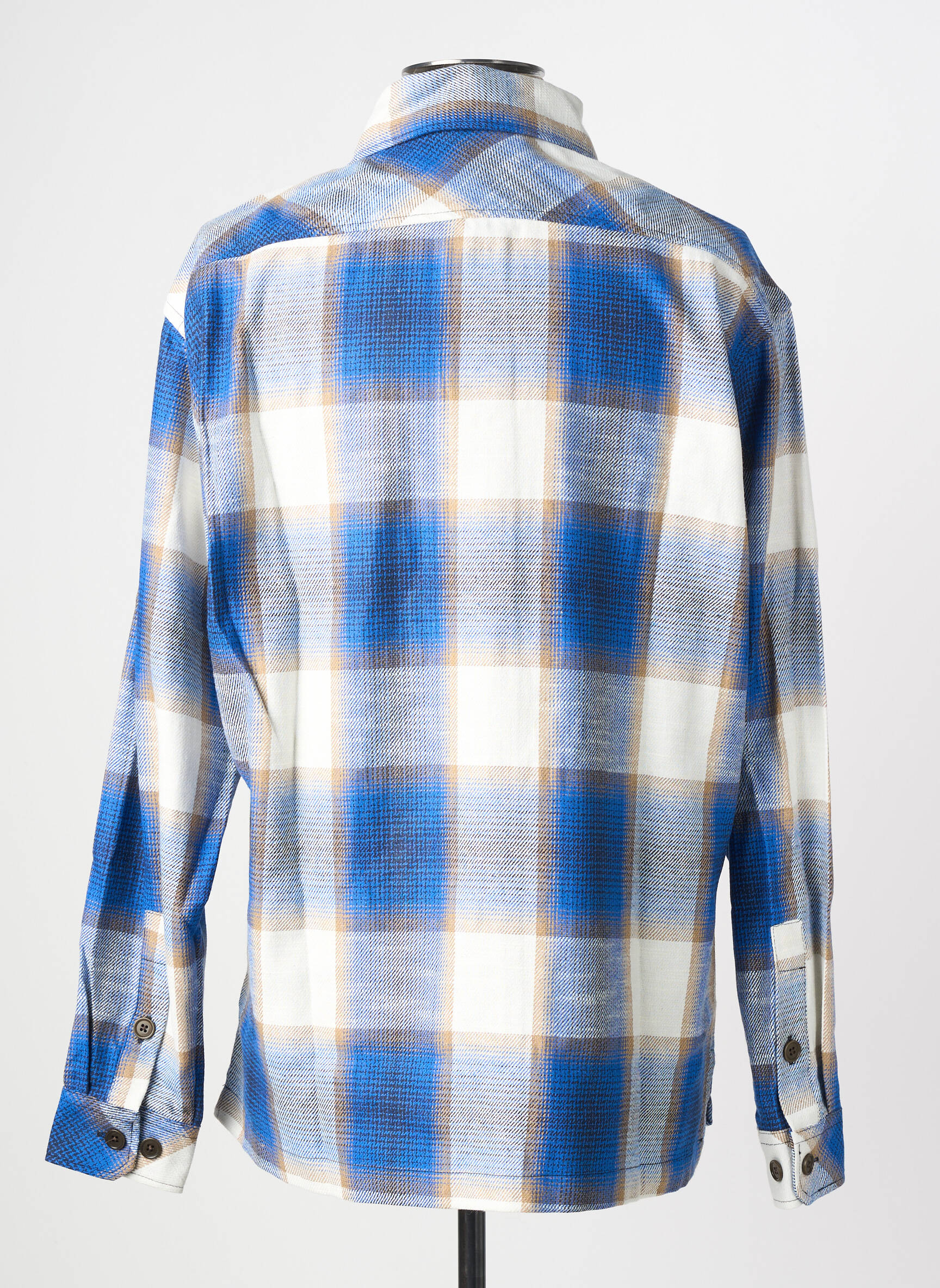 Chemise manches longues bleu SAMSOE & SAMSOE homme