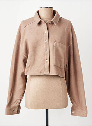 Gilet manches longues beige REEBOK femme
