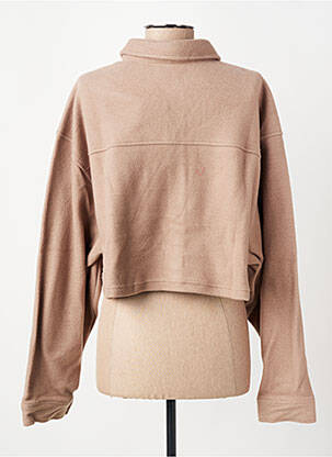 Gilet manches longues beige REEBOK femme
