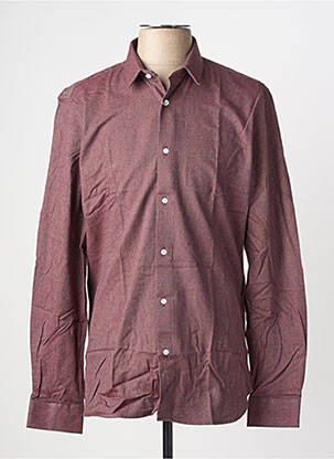Chemise manches longues rouge ATELIER PRIVÉ homme