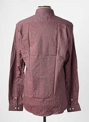Chemise manches longues rouge ATELIER PRIVÉ homme