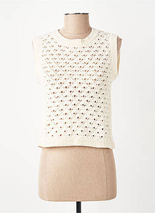 Pull beige STELLA PARDO femme