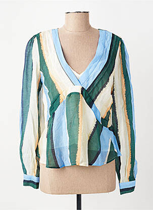 Top vert OBJECT femme