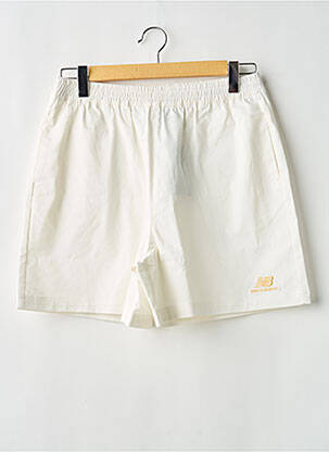 Short blanc NEW BALANCE femme