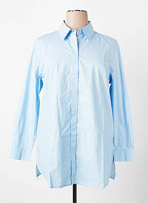 Chemise manches longues bleu PERSONA BY MARINA RINALDI femme