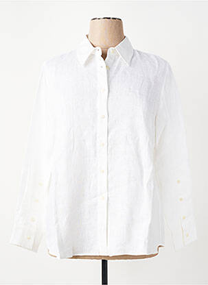 Chemise manches longues blanc PERSONA BY MARINA RINALDI femme
