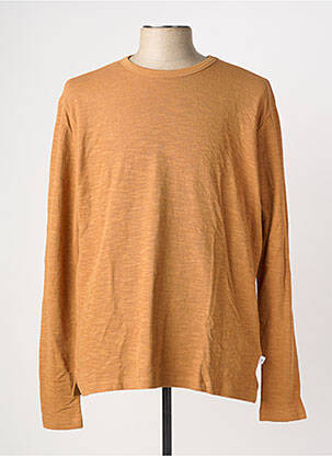 T-shirt marron KNOWLEDGE COTTON APPAREL homme