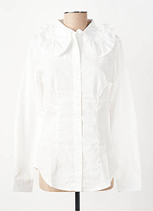 Chemise manches longues blanc STELLA PARDO femme