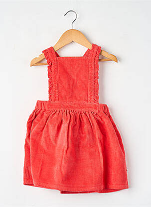 Robe courte rouge PETITE LUCETTE fille