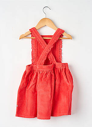 Robe courte rouge PETITE LUCETTE fille