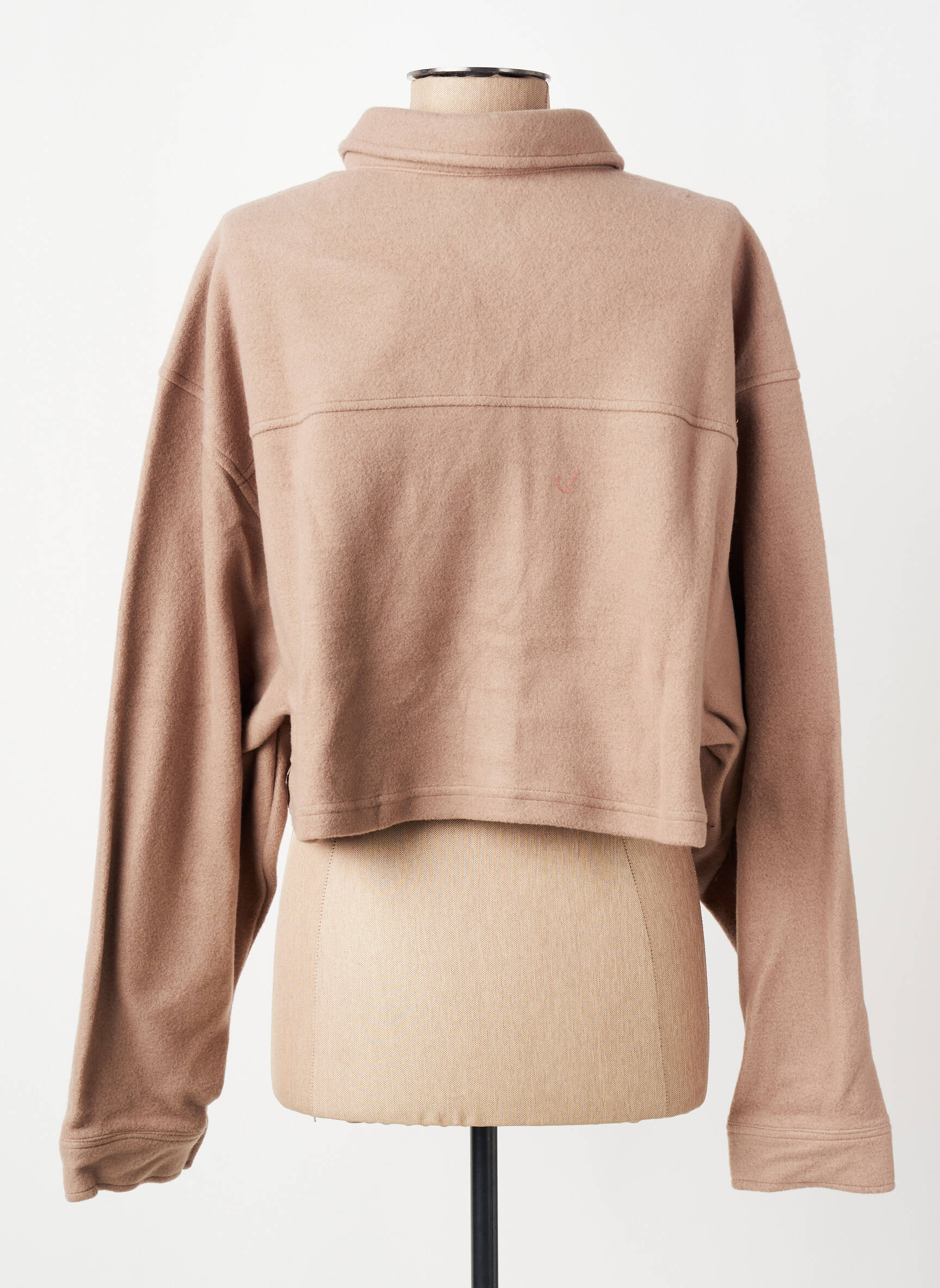 Gilet manches longues beige REEBOK femme
