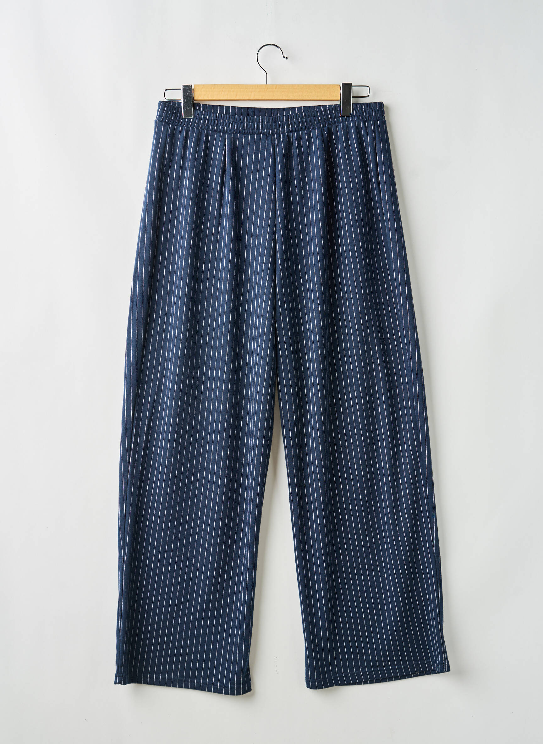Pantalon maternité bleu MAMA LICIOUS femme