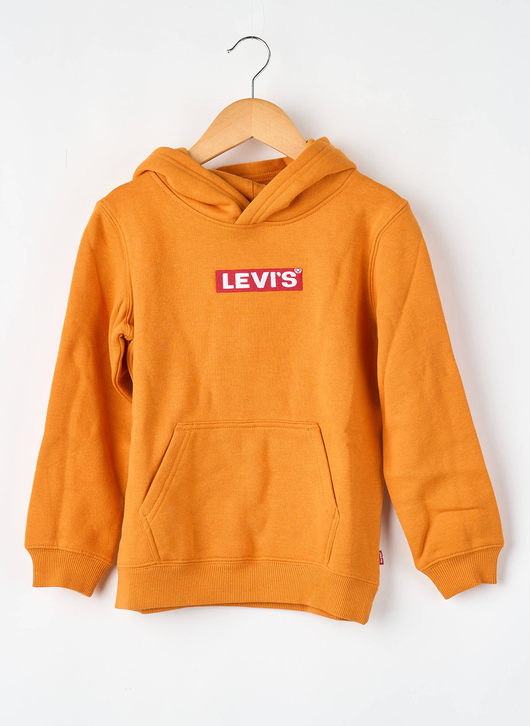 Sweat-shirt à capuche orange LEVI'S garçon