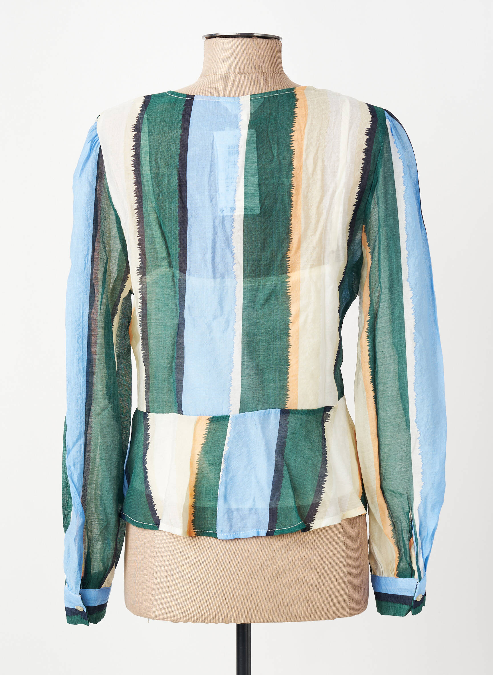Top vert OBJECT femme