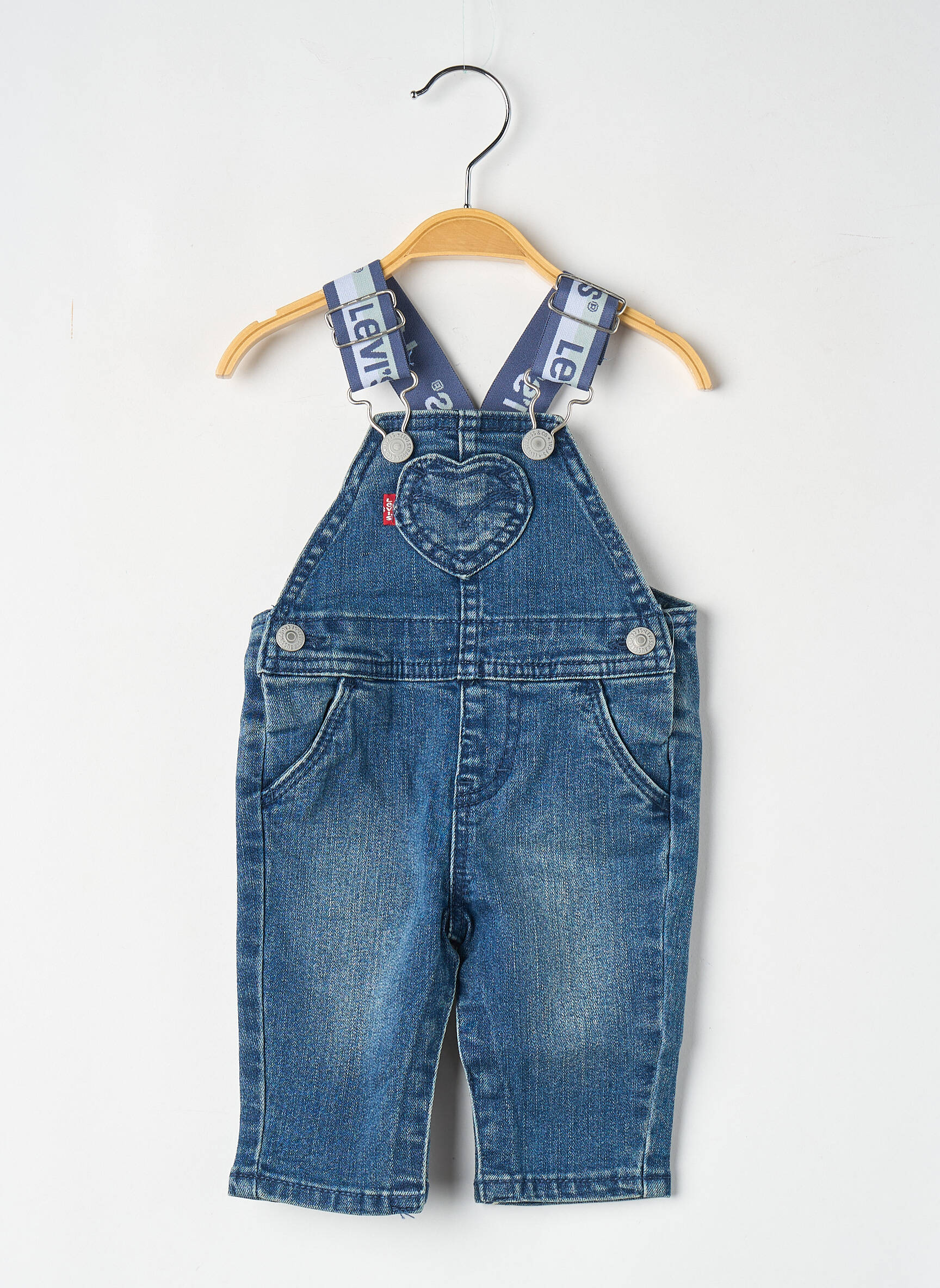 Salopette bleu LEVI'S fille