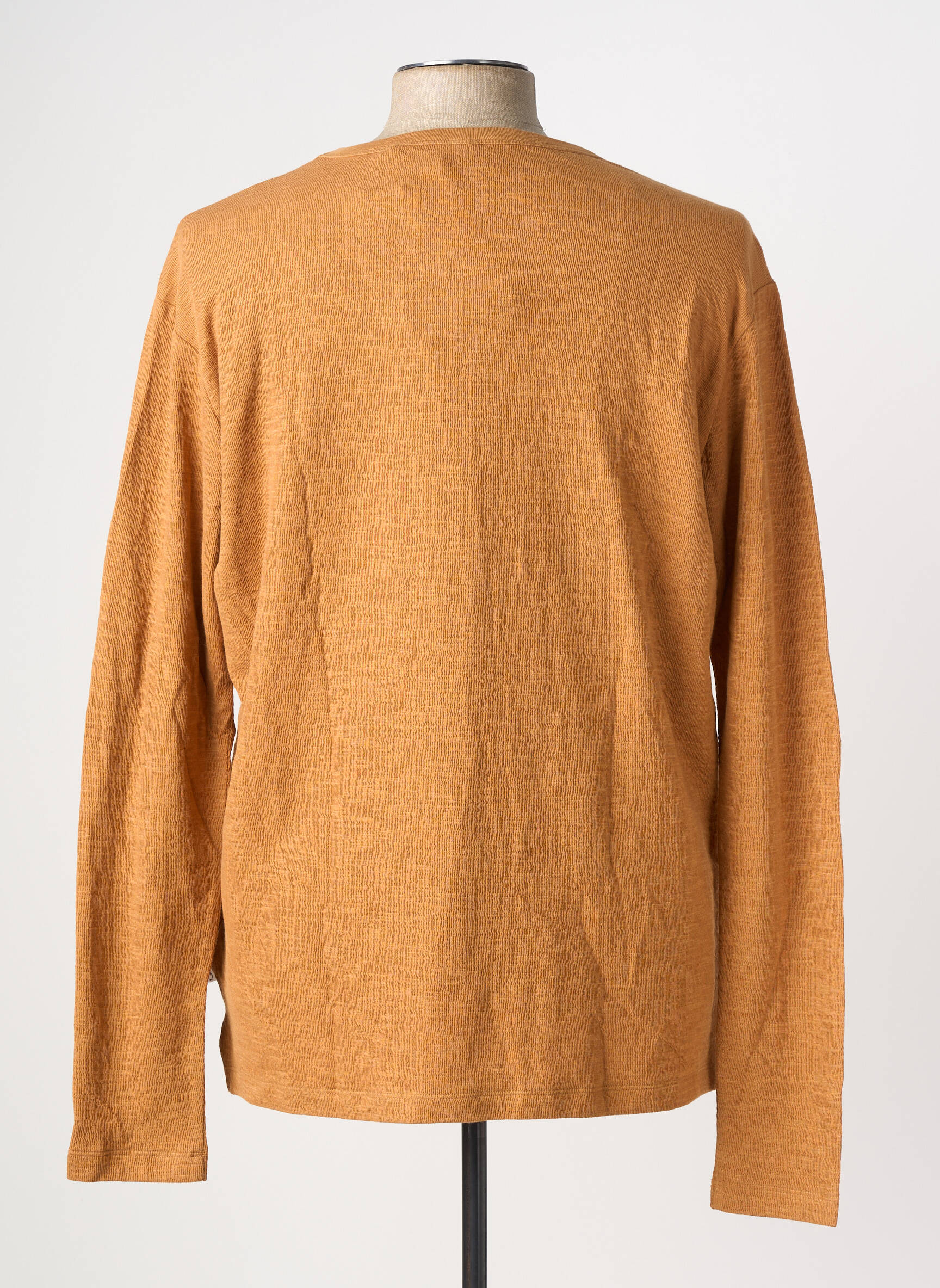 T-shirt marron KNOWLEDGE COTTON APPAREL homme