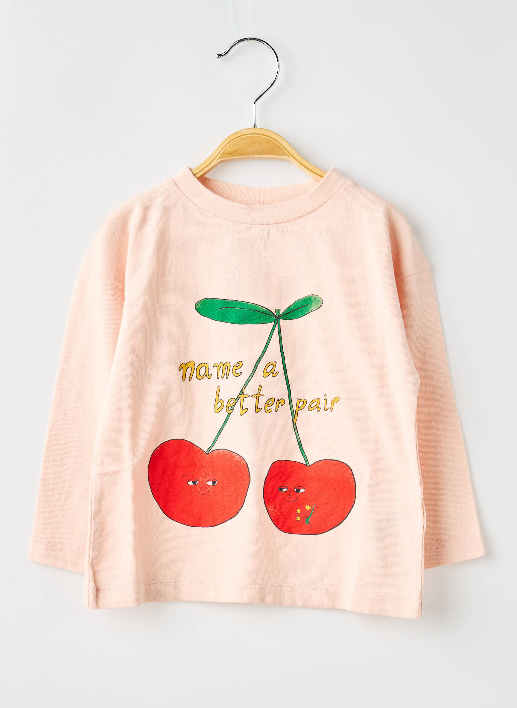 T-shirt rose THE CAMPAMENTO fille