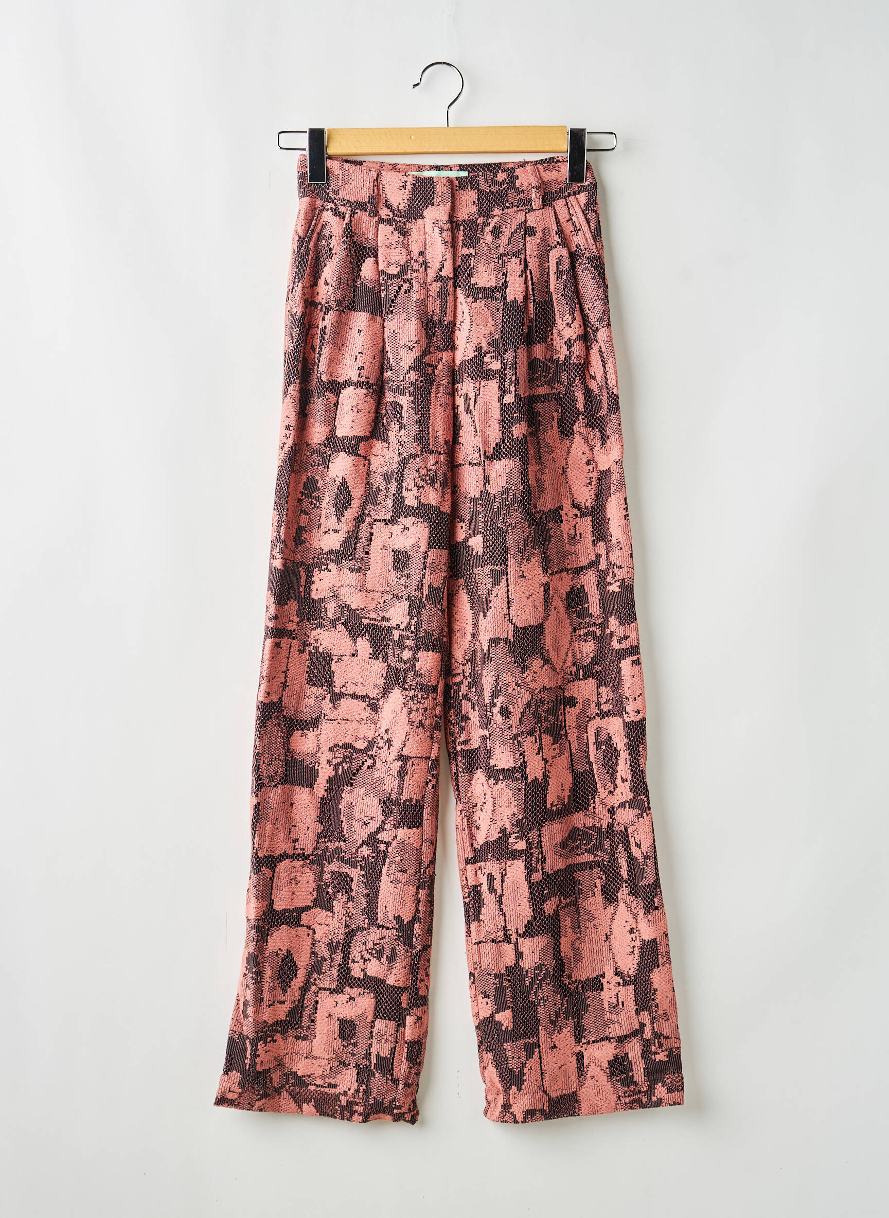 Pantalon droit rose HEIMSTONE femme