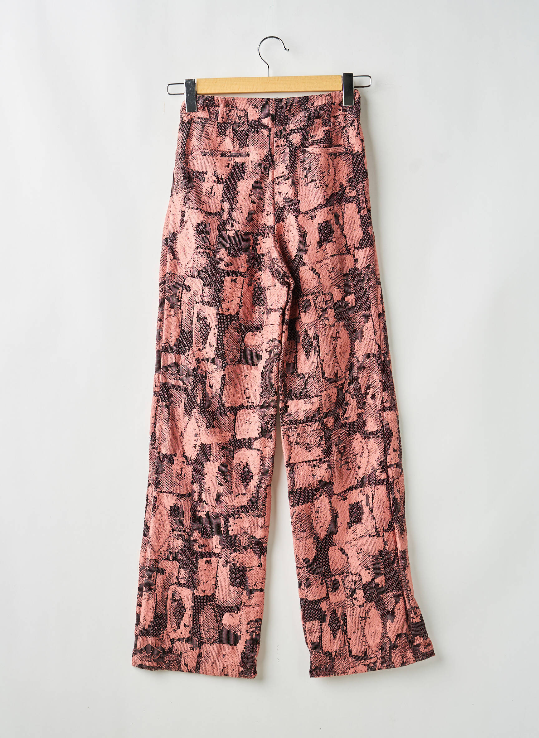 Pantalon droit rose HEIMSTONE femme