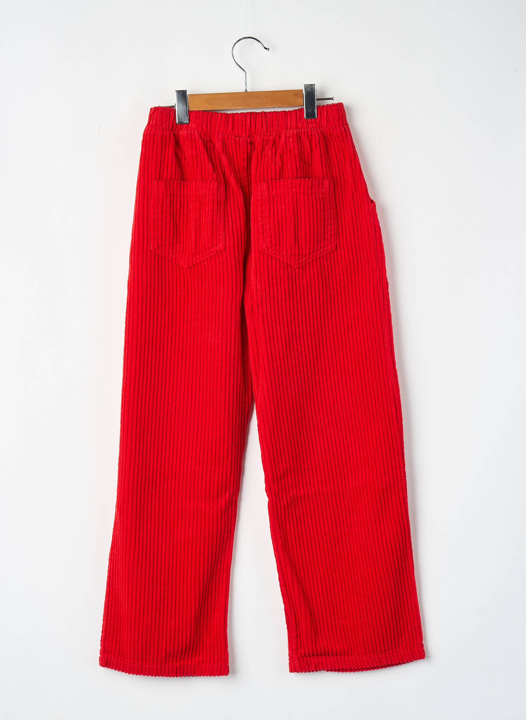 Pantalon droit rouge THE CAMPAMENTO fille