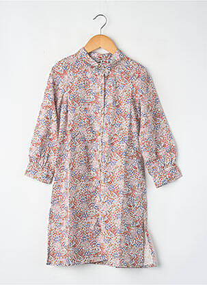 Robe longue multicolore PETITE LUCETTE fille