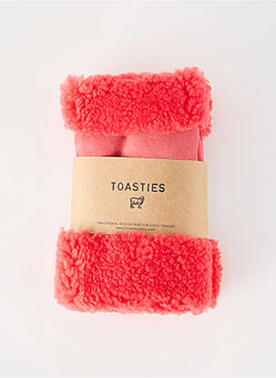 Gants rose TOASTIES femme