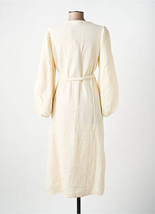 Robe mi-longue beige VILA femme