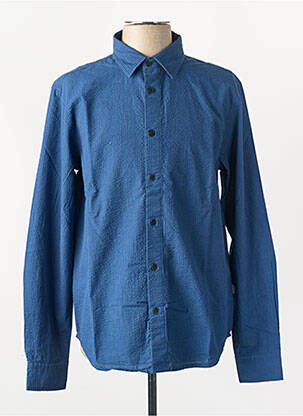 Chemise manches longues bleu THINKING MU homme