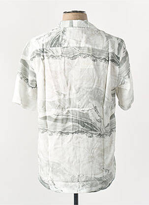Chemise manches courtes gris PORTUGUESE FLANNEL homme