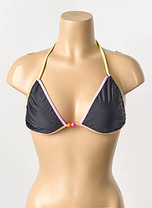 Haut de maillot de bain noir ALBERTINE femme