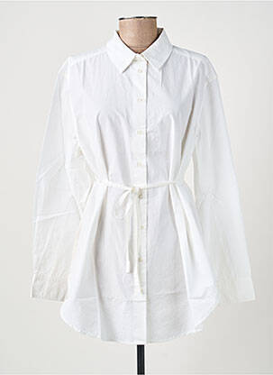 Chemise manches longues blanc NOPPIES femme