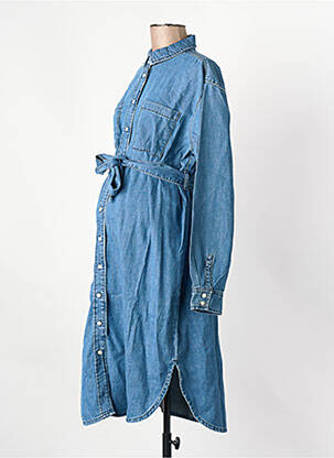 Robe mi-longue bleu NOPPIES femme