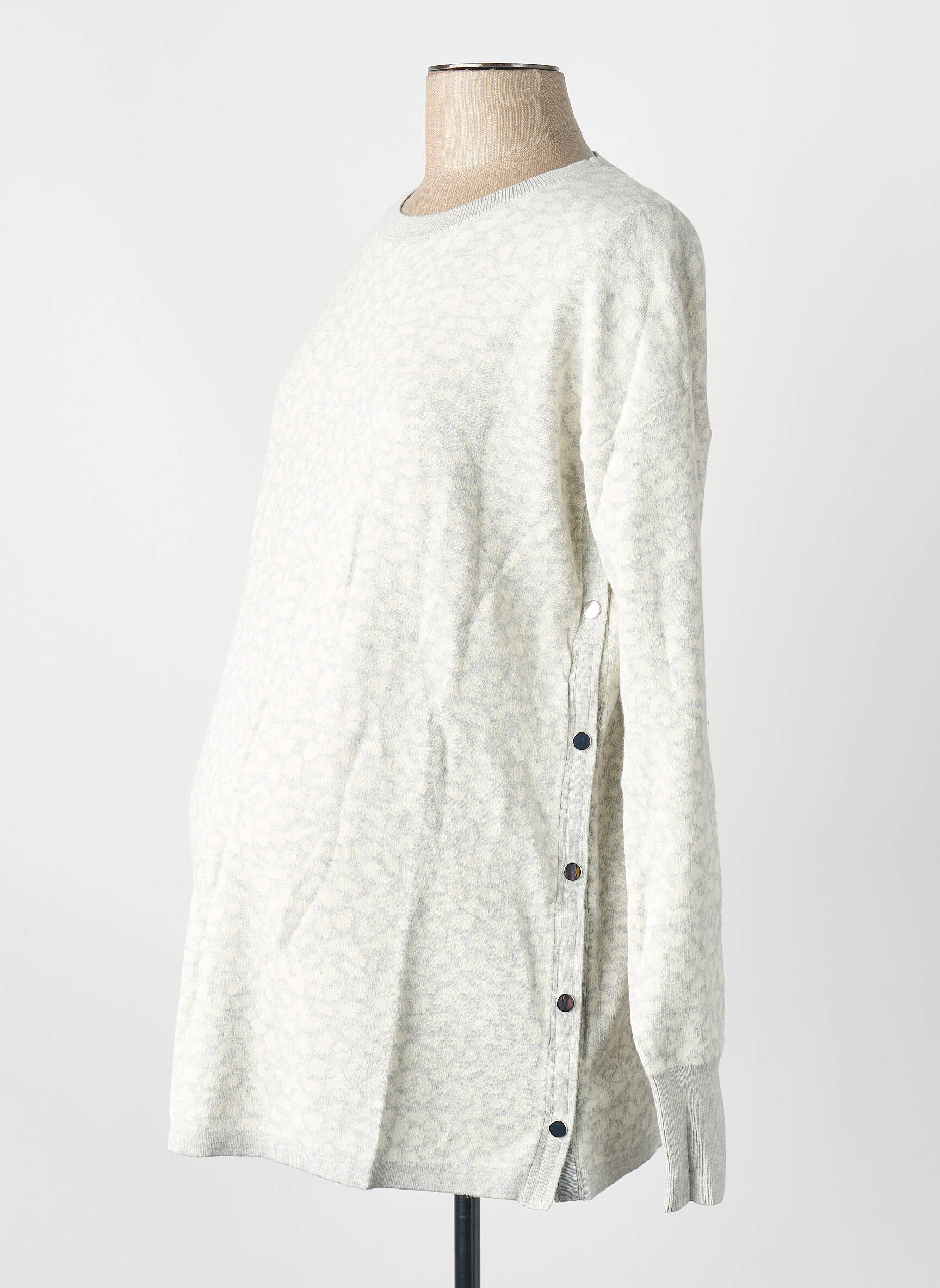 Pull maternité gris SERAPHINE femme