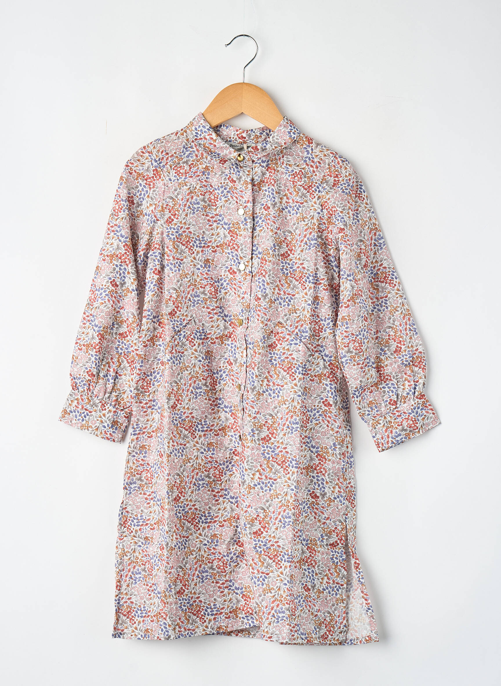 Robe longue multicolore PETITE LUCETTE fille