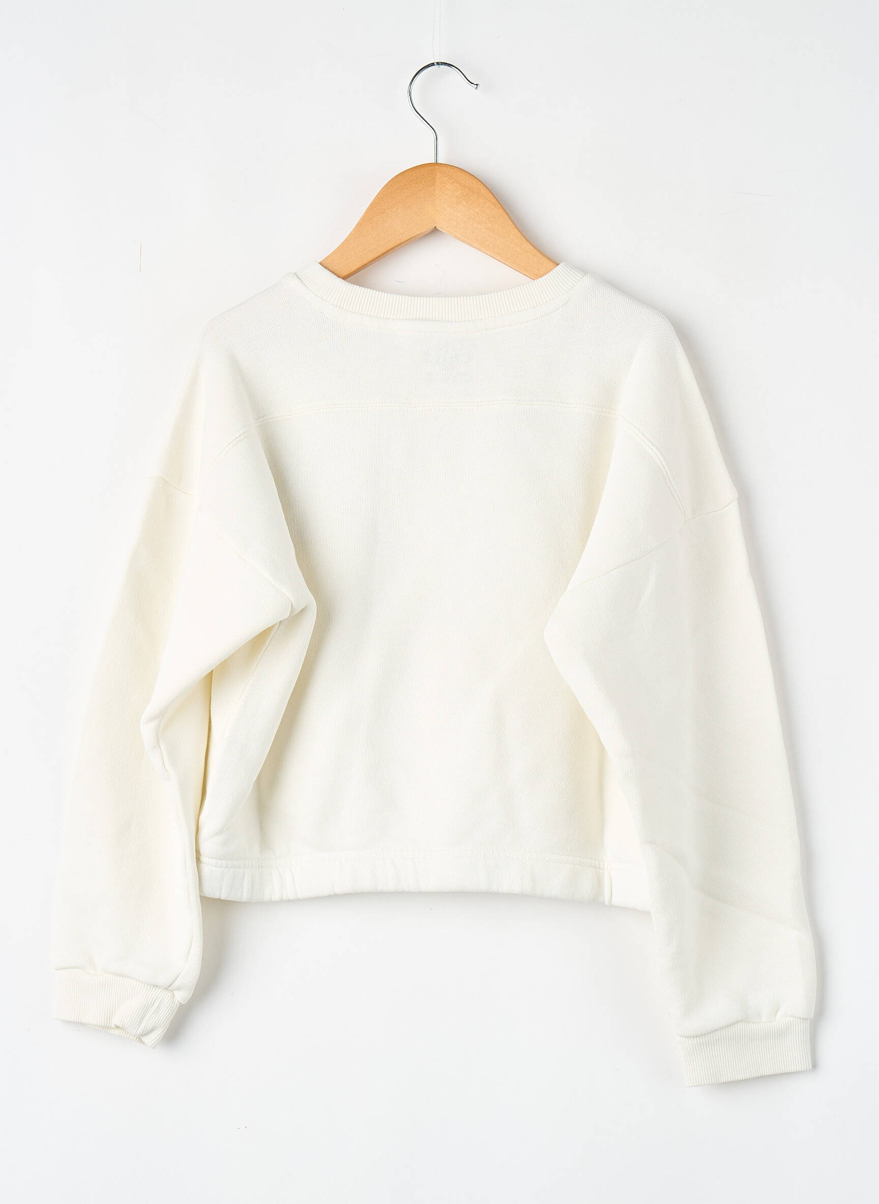 Sweat-shirt blanc SUNCHILD fille