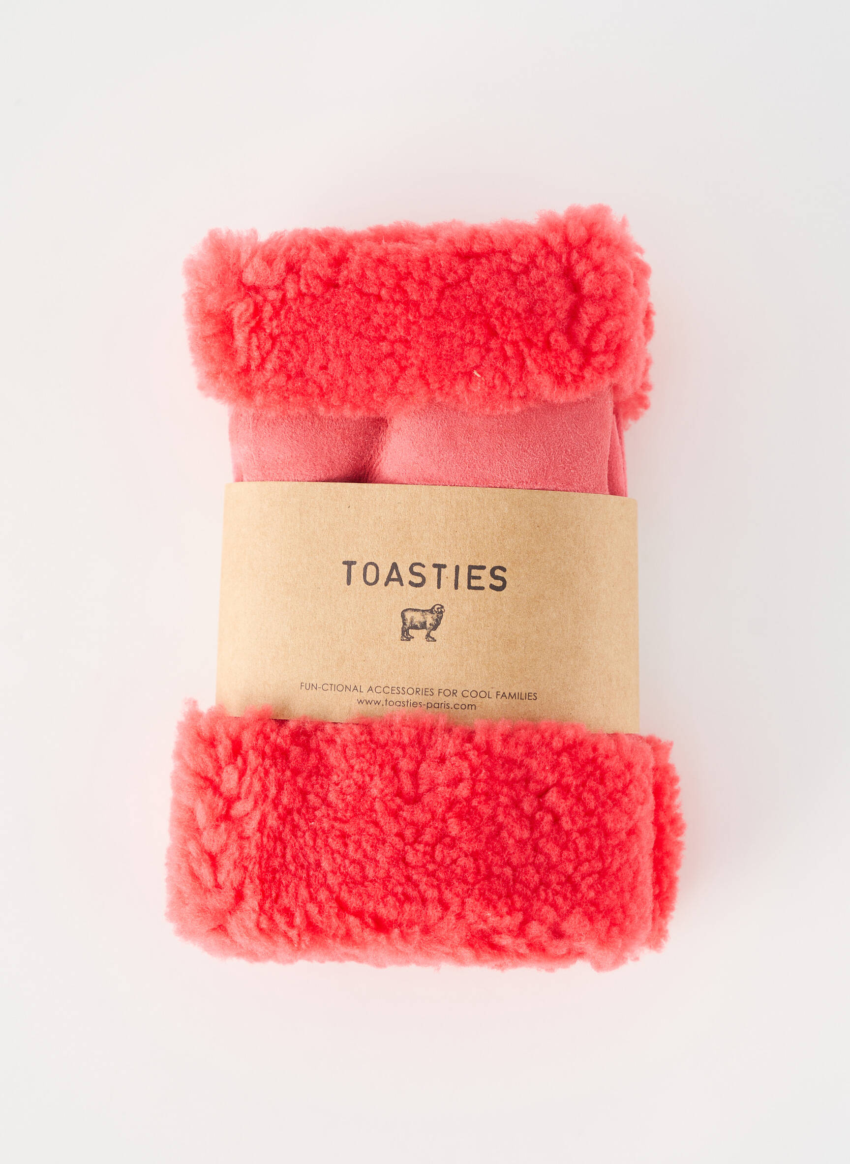 Gants rose TOASTIES femme