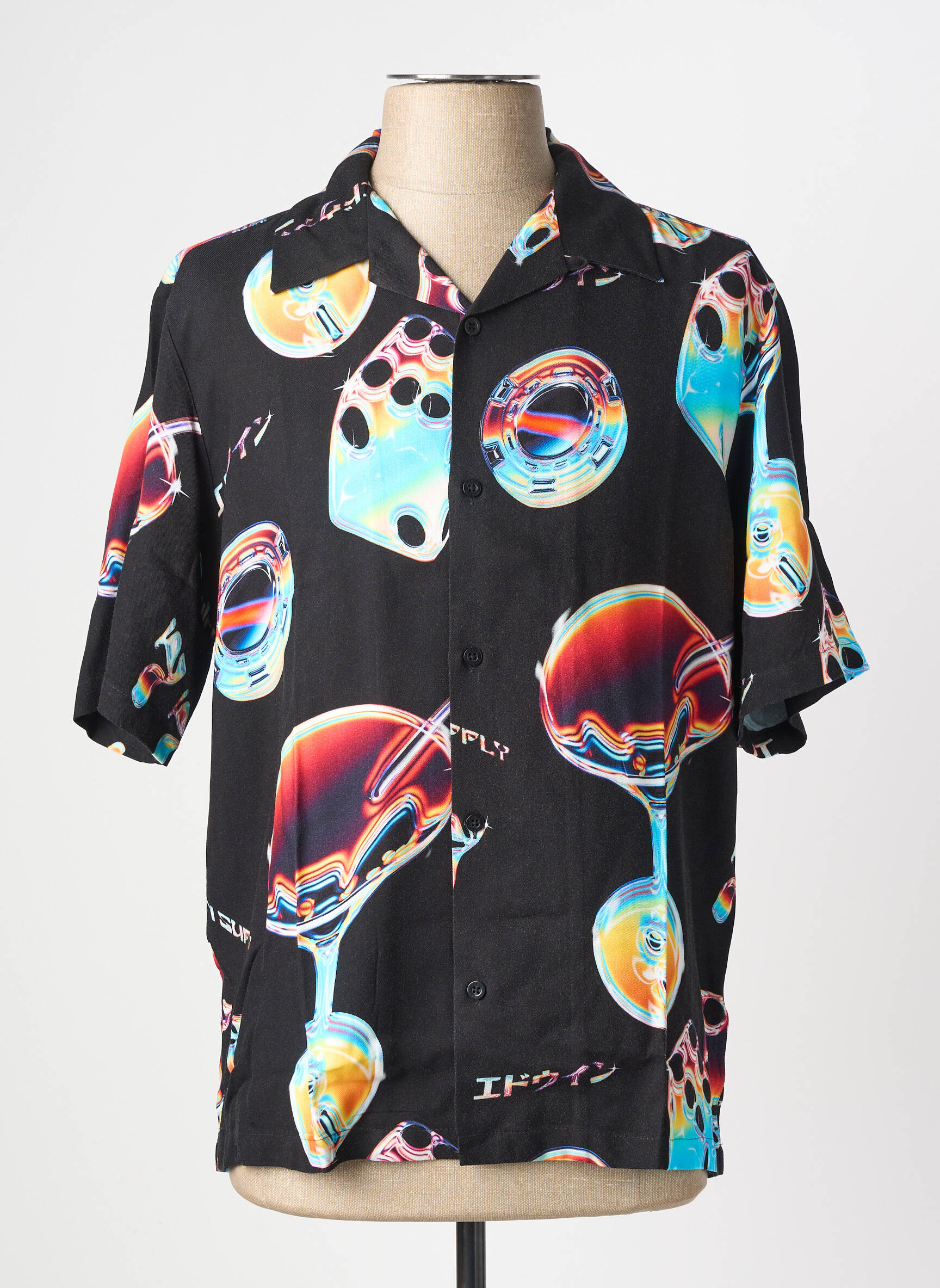 Chemise manches courtes multicolore EDWIN homme