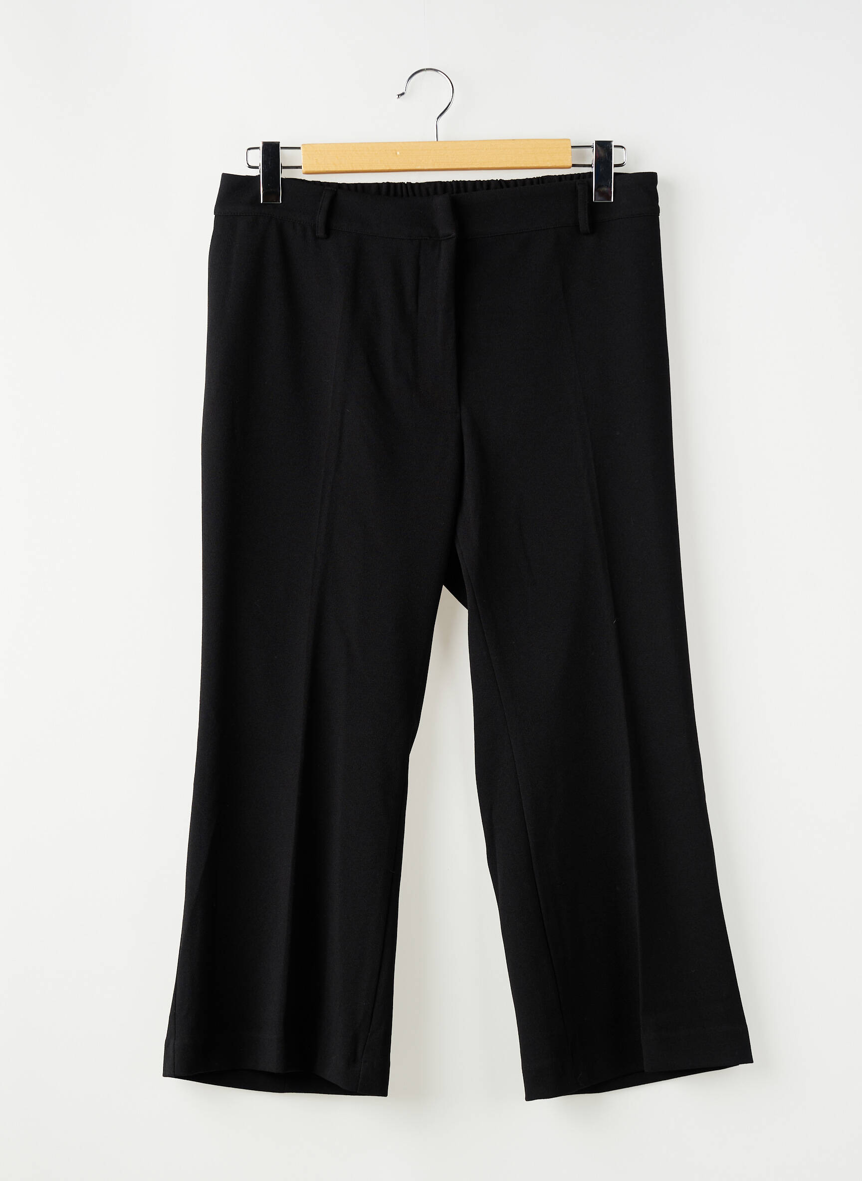 Pantalon droit noir MAT FASHION femme