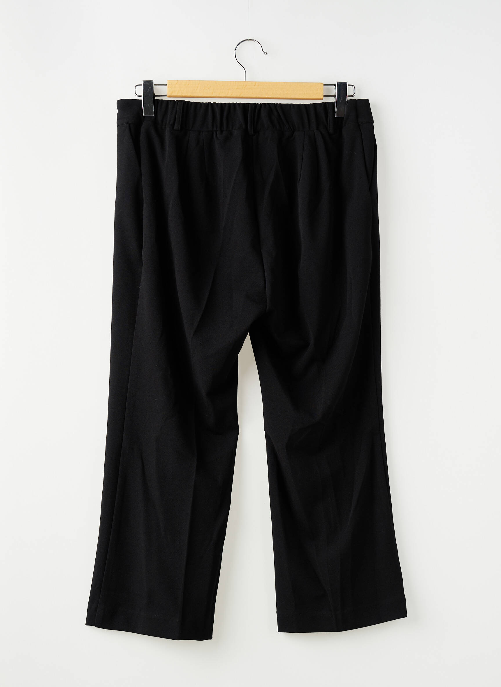 Pantalon droit noir MAT FASHION femme
