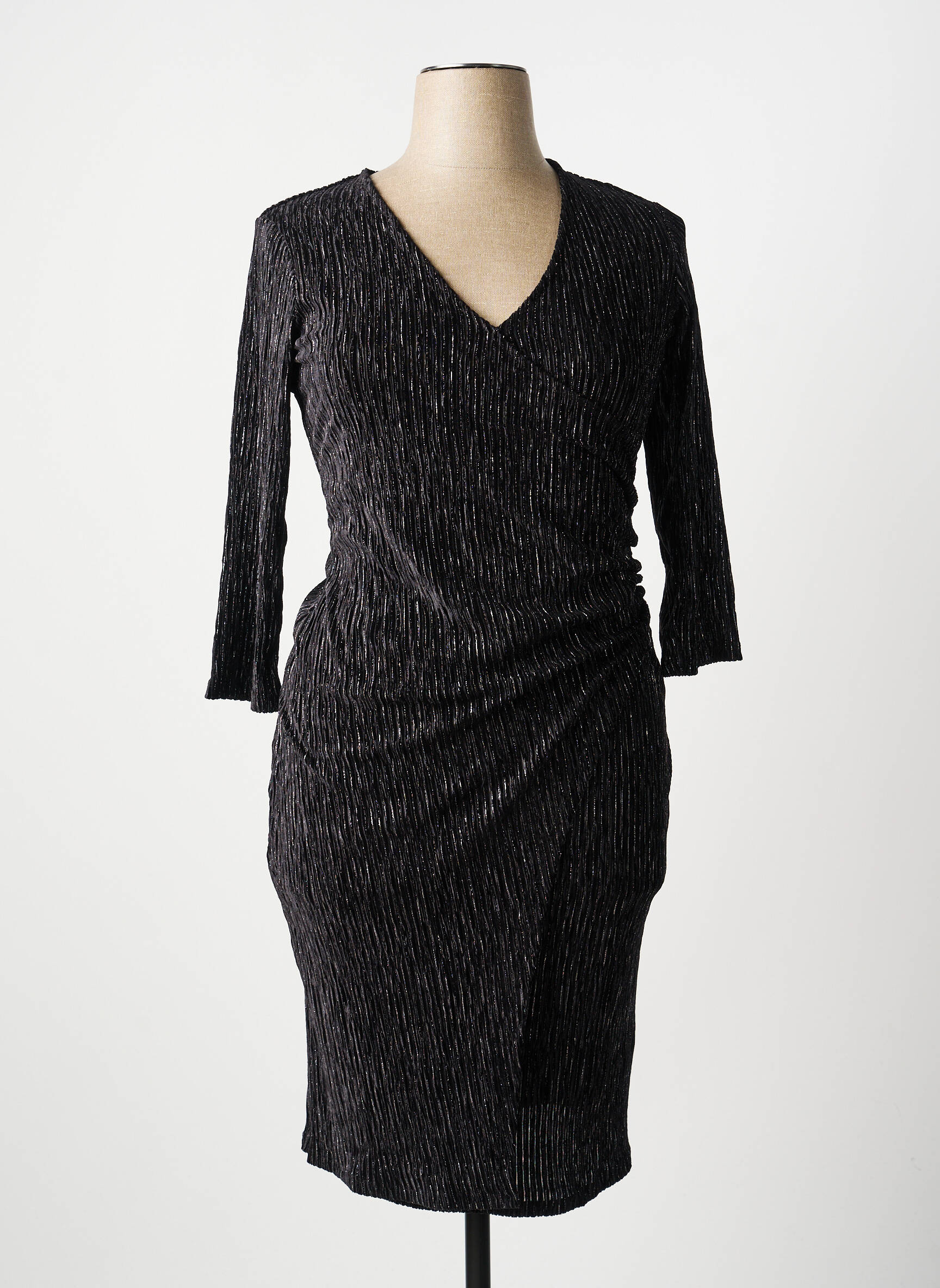 Robe courte noir EVOKED VILA femme