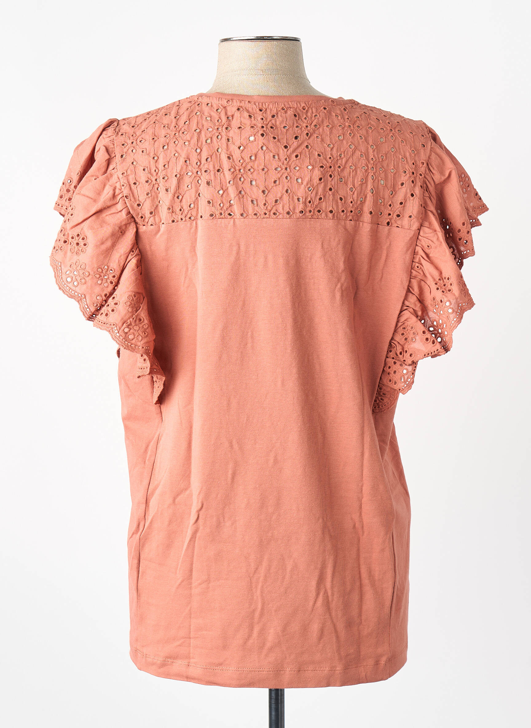 T-shirt marron PERSONA BY MARINA RINALDI femme