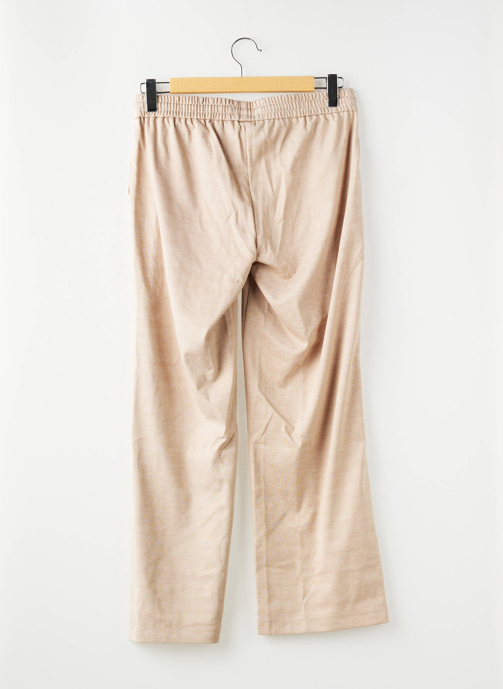 Pantalon droit beige MAMA LICIOUS femme