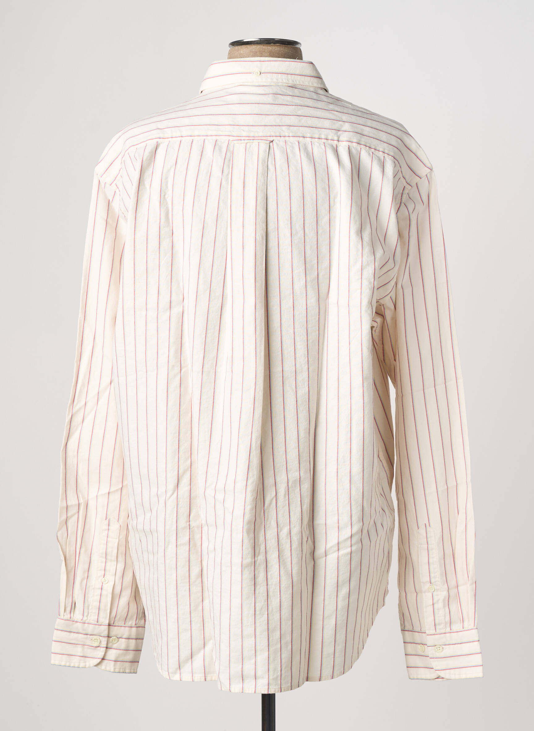 Chemise manches longues beige GANT homme