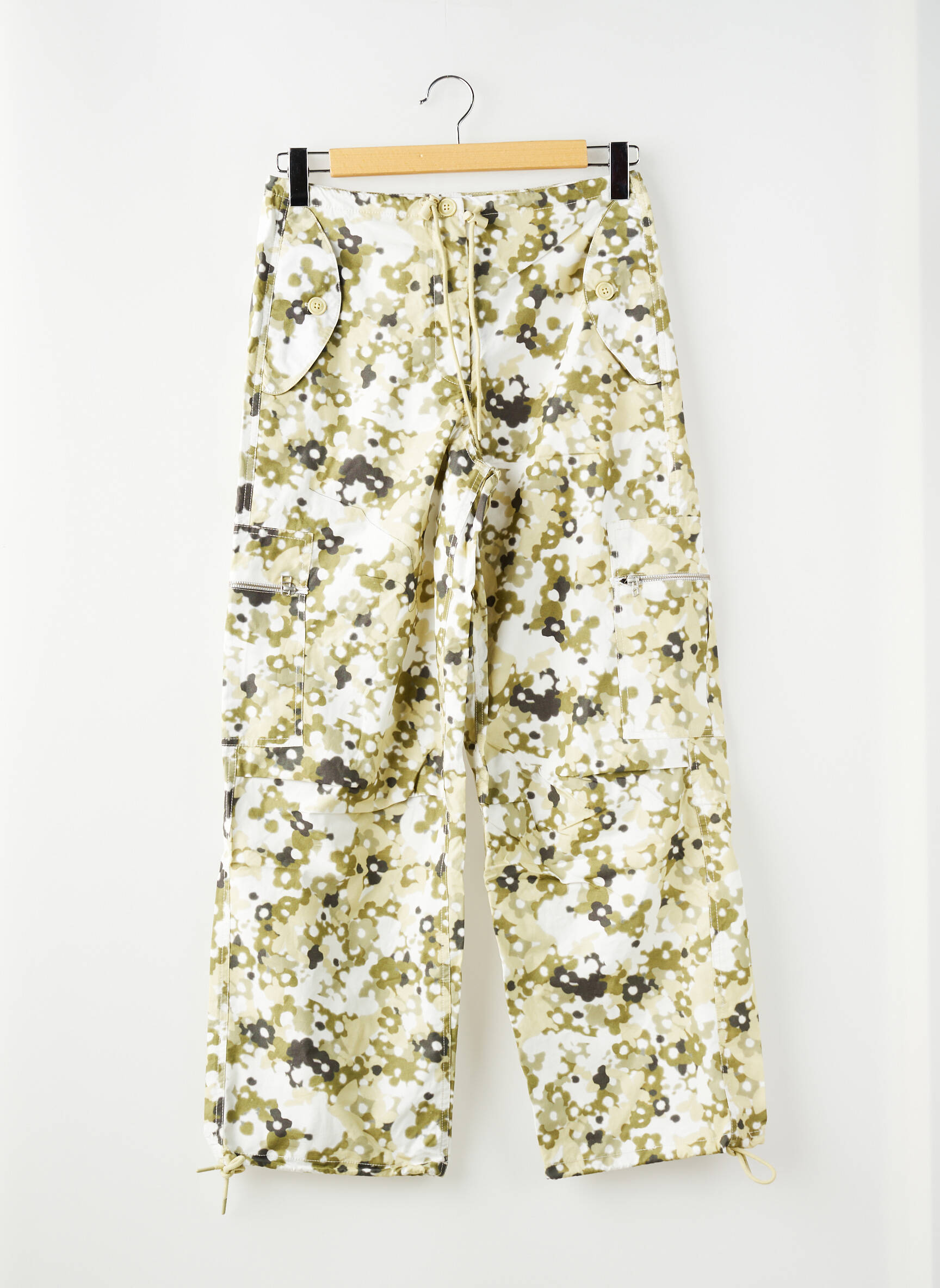 Pantalon large vert SAMSOE & SAMSOE femme