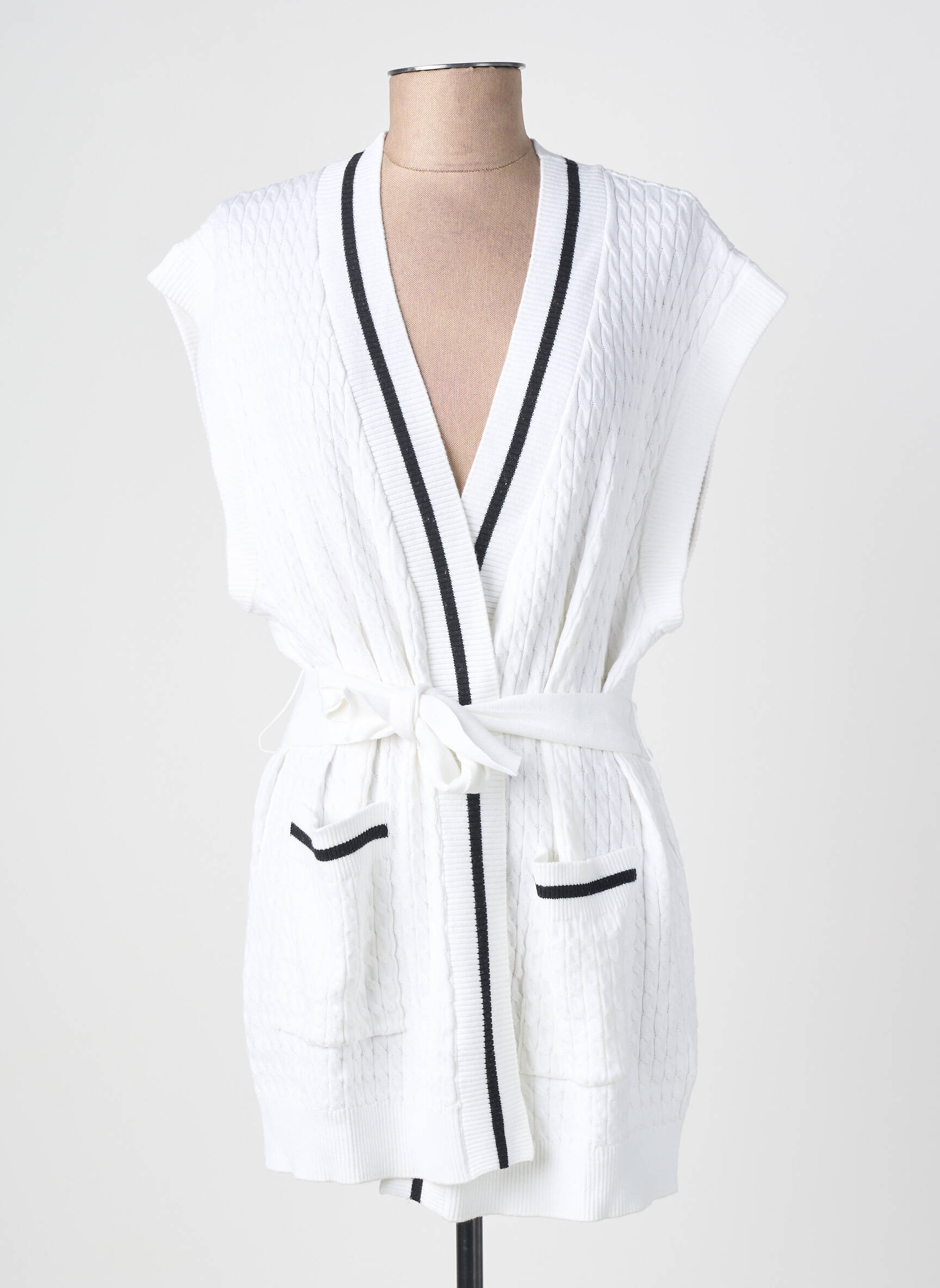 Gilet sans manche blanc VARLEY femme