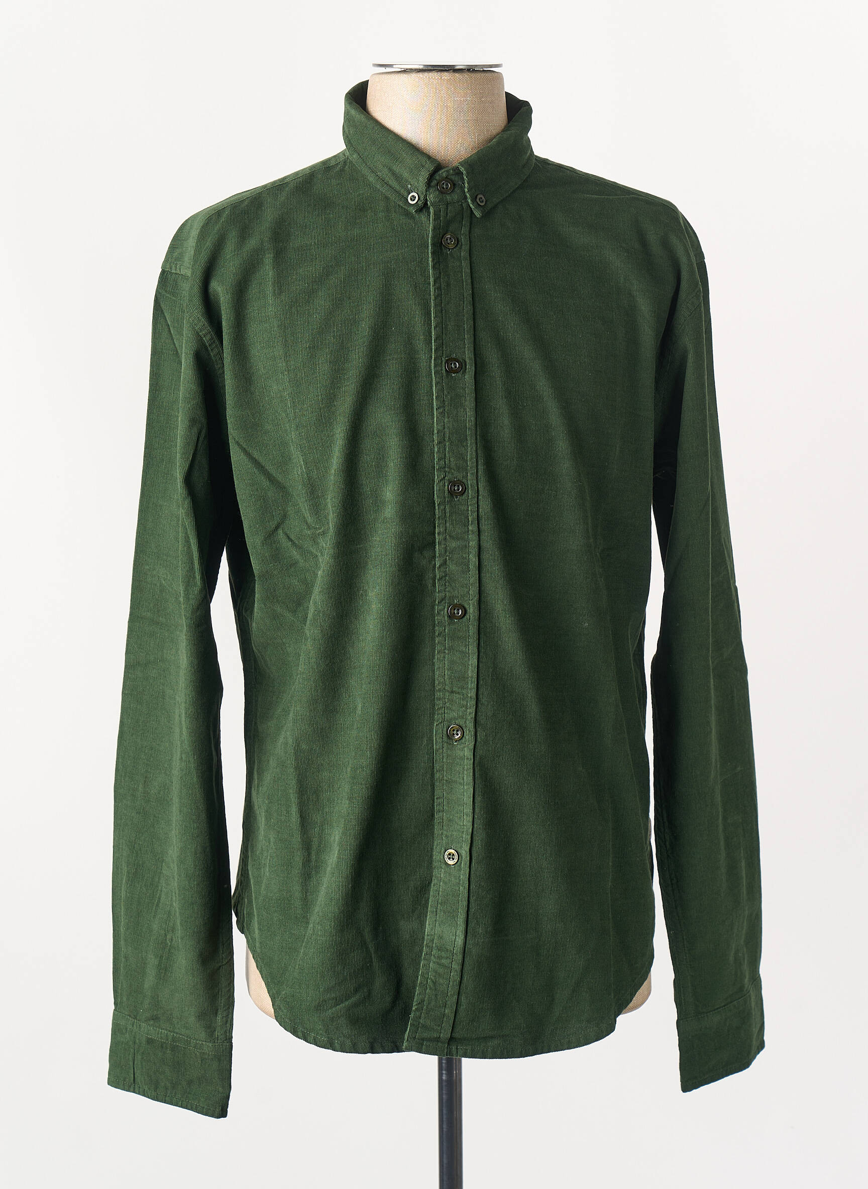 Chemise manches longues vert THINKING MU homme