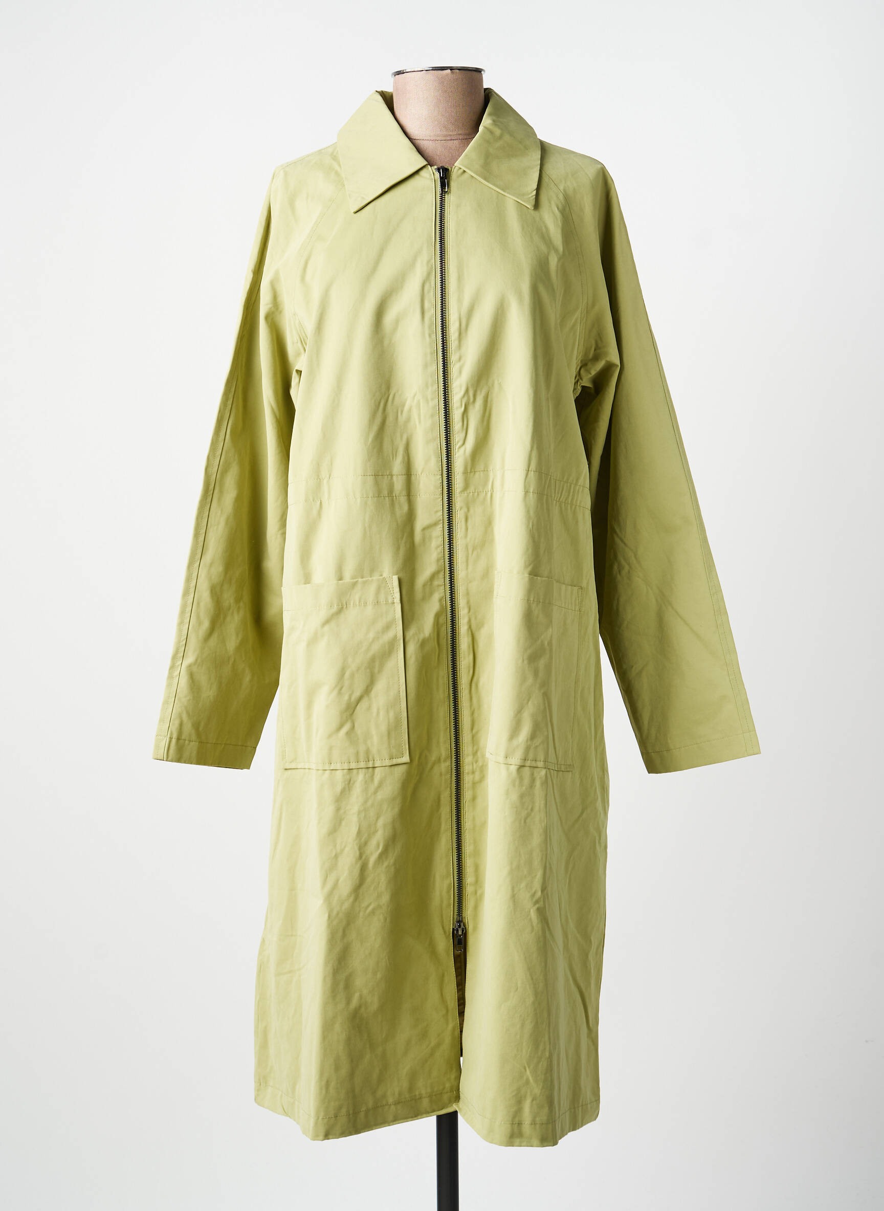 Trench jaune MSCH COPENHAGEN femme