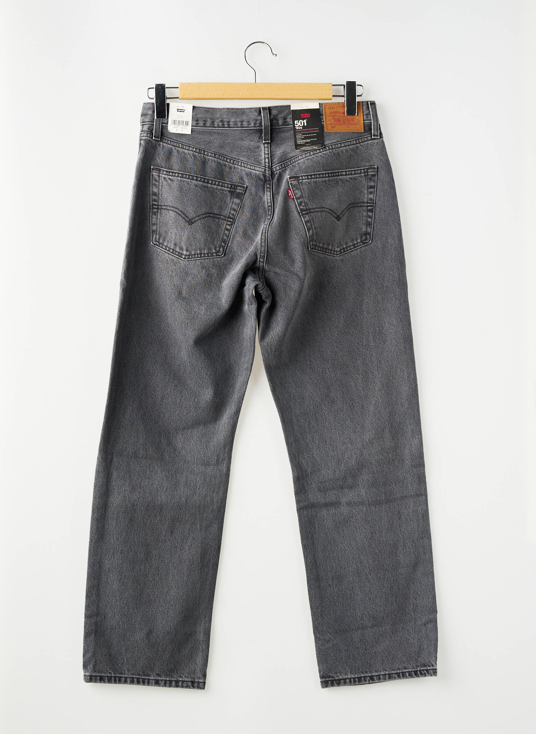 Jeans boyfriend noir LEVI'S femme
