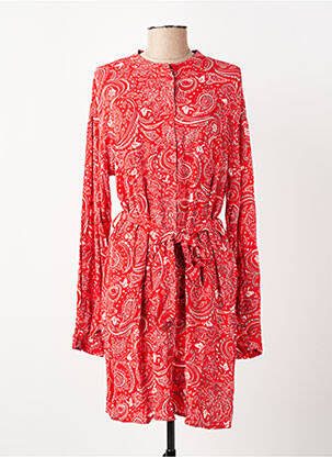 Robe courte rouge VILA femme